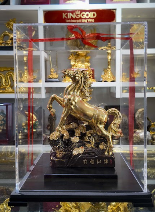 Tượng ngựa tài lộc mẫu 13