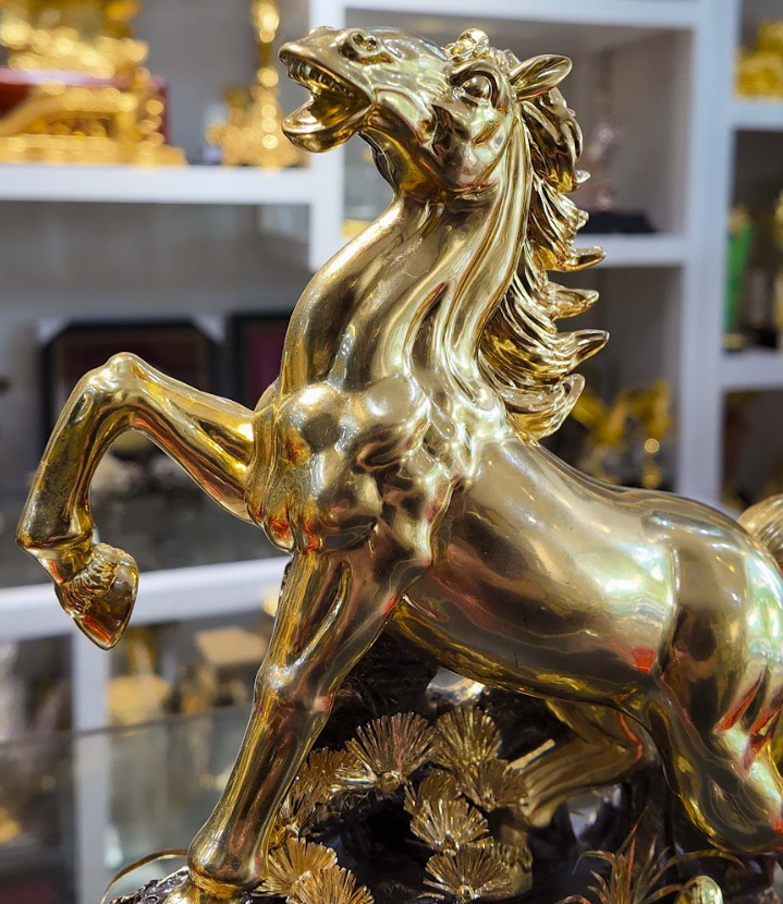 Tượng ngựa tài lộc mẫu 13