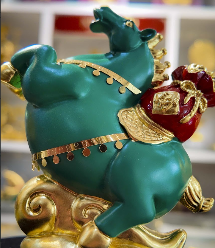 Tượng ngựa tài lộc mẫu 14