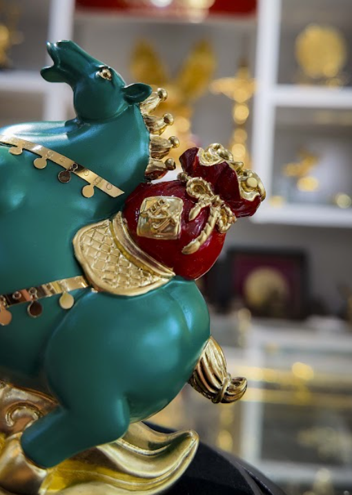 Tượng ngựa tài lộc mẫu 14