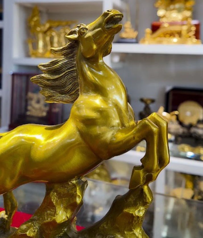 Tượng ngựa tài lộc mẫu 15