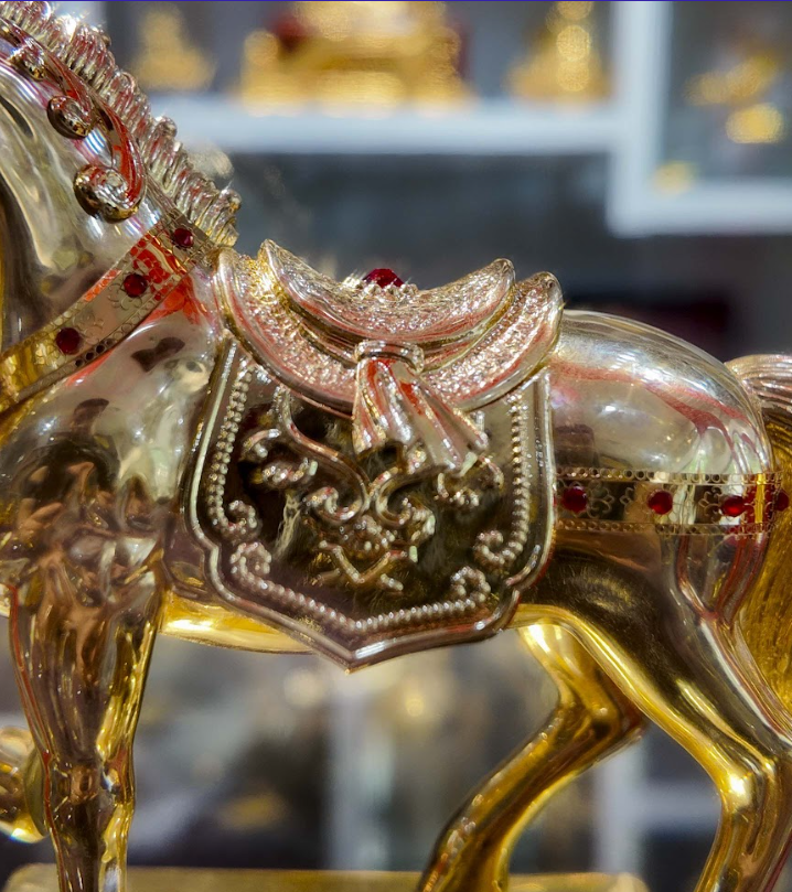 Tượng ngựa tài lộc mẫu 3