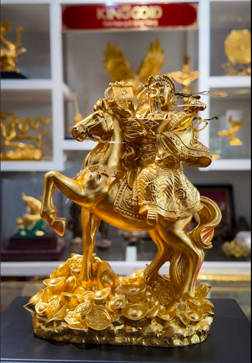 Tượng ngựa tài lộc mẫu 8