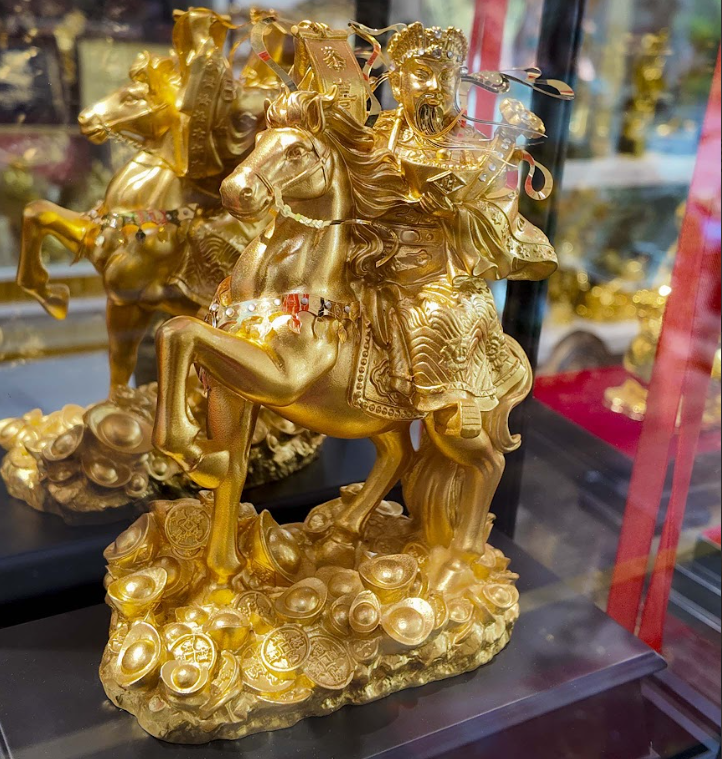 Tượng ngựa tài lộc mẫu 8