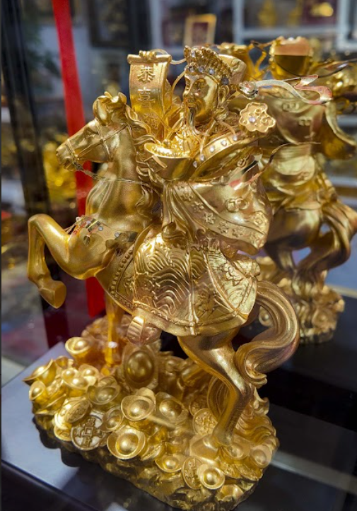 Tượng ngựa tài lộc mẫu 8