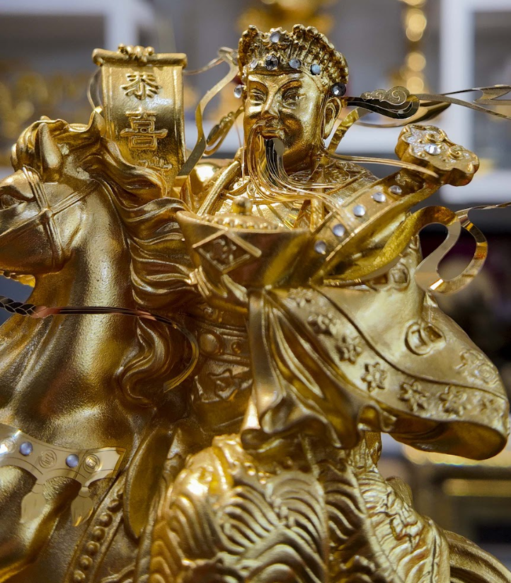 Tượng ngựa tài lộc mẫu 8