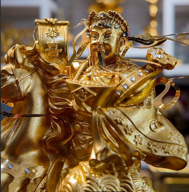 Tượng ngựa tài lộc mẫu 8