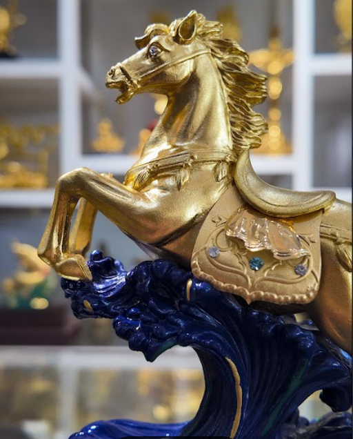 Tượng ngựa tài lộc mẫu 6