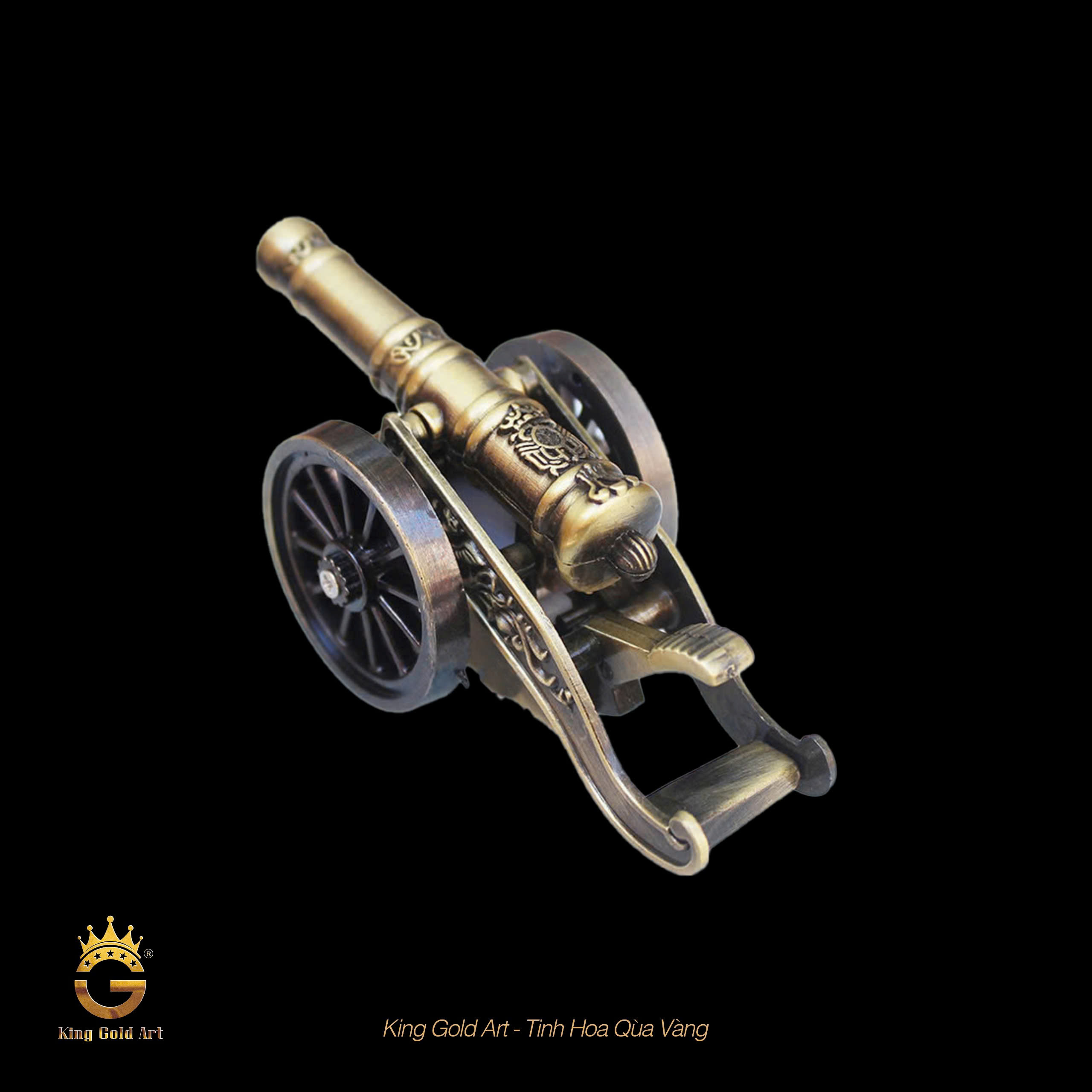 Mô hình pháo thần công bằng đồng