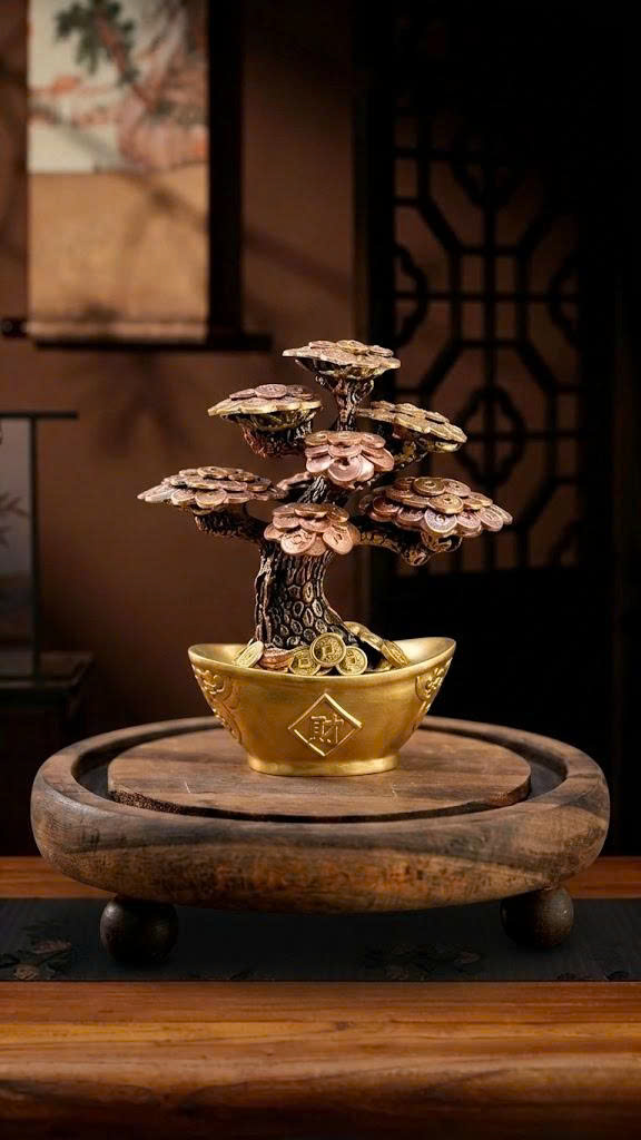 Tùng đồng phong thủy – biểu tượng bền vững của tài lộc