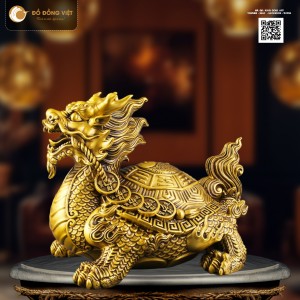 Tượng Long Quy Phong Thủy Bằng Đồng