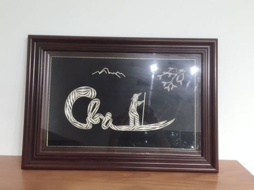 Thiết kế và chế tác tranh bạc thủ công - Món quà tặng ý