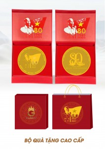 8000 Xu vàng chào mừng 80 năm Cách mạng tháng 8 và Quốc khánh 2/9