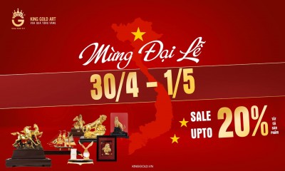 Gợi Ý Quà Tặng Vàng 30/4 Ý Nghĩa: Kỷ Niệm 50 Năm Giải Phóng Miền Nam Cùng King Gold Art – Đồ Đồng Việt