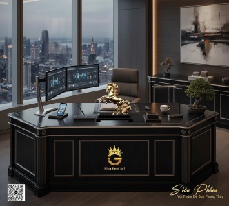 Top 10 mẫu tượng ngựa đồng mạ vàng để bàn làm việc đẹp năm 2026