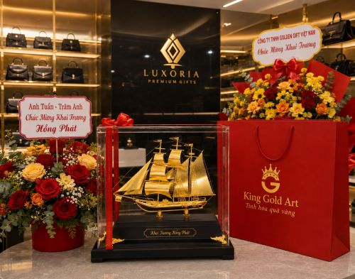Top quà tặng khai trương hút tài lộc sang trọng ý nghĩa