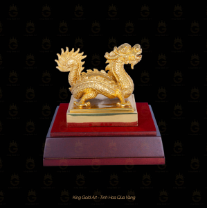 Ấn vàng Kim Long phong thủy