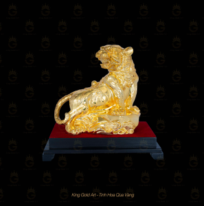 Tượng Hổ vàng phú quý