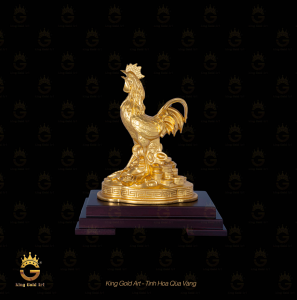 Tượng Gà Vàng phong thủy