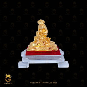 Tượng Khỉ Vàng –Quý linh tuổi Thân