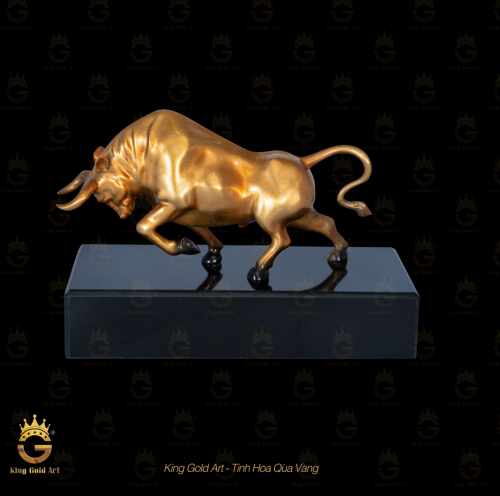 Quà tặng Bò Vàng Tài Chính 24K