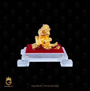 Tượng Khỉ Vàng  –Quý linh tuổi Thân