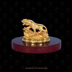 Tượng hổ vàng phú quý tài lộc