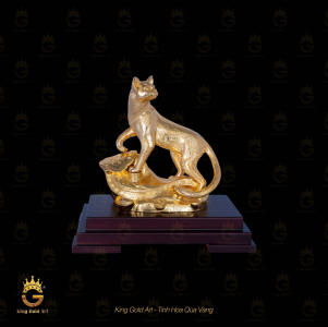 Tượng mèo phong thủy đẹp tinh xảo