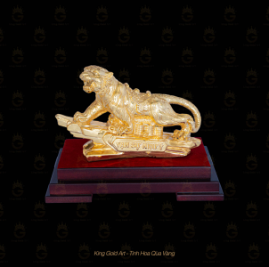 Tượng Hổ vàng Vạn sự như ý