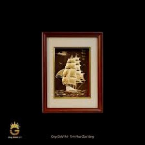 Tranh Vàng Quà Tặng Cao Cấp King Gold Art