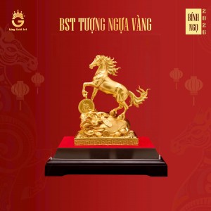 Tượng Ngựa Nhất Mã Phi Thiên Phú Quý: Quà Tết Bính Ngọ 2026