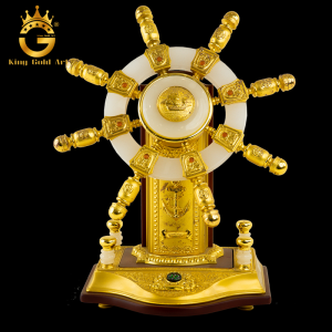 Bánh Lái Tàu Mạ Vàng – Biểu Tượng Định Hướng và Thành Công 