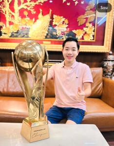 Cúp Bóng Rổ Bằng Đồng Mạ Vàng King Gold Art