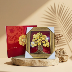 Tranh Bồ Đề Mạ Vàng – Đỉnh Cao Nghệ Thuật Phong Thủy Sang Trọng