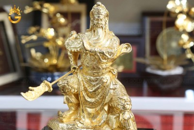Tượng Quan Công Mạ Vàng 24K – Bảo Vật Trấn Trạch, Tài Lộc