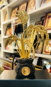 Lúa Vàng 24K King Gold Art – Biểu Tượng Tài Lộc Sang Trọng