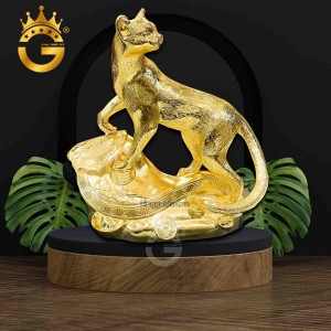 Mèo Linh Miêu Dát Vàng Phong Thủy May Mắn