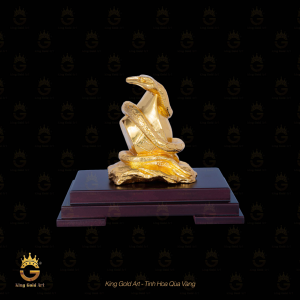 Rắn Vàng Phong Thủy – Linh Vật Chiêu Tài Đắc Lộc