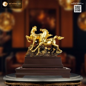 Tượng Song Mã phát lộc – Biểu tượng thịnh vượng và thành công cho doanh nhân