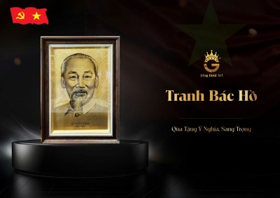 Tranh Bác Hồ Bằng Đồng – Chế Tác Thủ Công, Sang Trọng, Ý Nghĩa