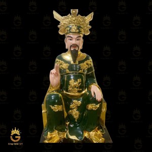Tượng Quan Lớn Đệ Nhị Thượng Ngàn (Áo Xanh Lá)