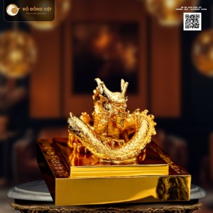 Ấn Rồng vàng Hoàng Đế Chi Bảo mang lại may mắn tài lộc