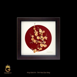 Tranh Hoa Mai Mạ Vàng – Biểu Tượng May Mắn Khởi Đầu Mới