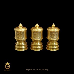 Đài thờ đồng vàng mộc