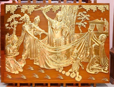 Khám phá bộ sưu tập tranh tái hiện 5 khoảnh khắc trong cuộc đời của Đức Phật