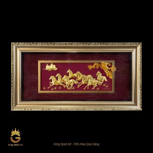 Tranh Mã đáo thành công bằng đồng: Ý nghĩa, vị trí treo tài lộc