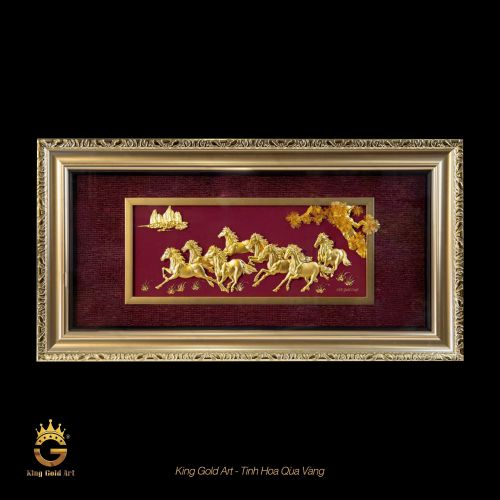 Tranh Vàng 24K Mã Đáo Thành Công