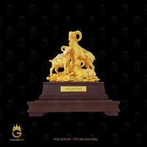 Tượng Dê Vàng – Quý Linh Phú Quý Cho Người Tuổi Mùi – Quà Tặng Vàng Đẳng Cấp Cho Doanh Nhân và Lãnh Đạo