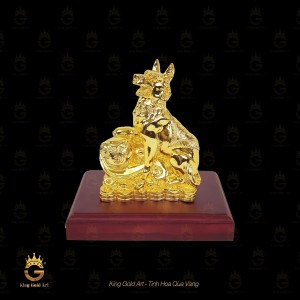 Tượng Chó Vàng - Quà tặng ý nghĩa cho người tuổi Tuất