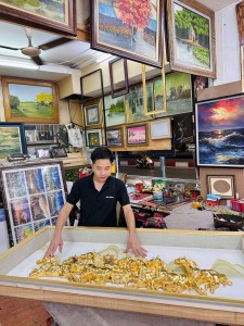 Tranh Bát Mã Đúc Đồng Dát Vàng Độc Bản – Tác Phẩm Phong Thủy Đẳng Cấp Dành Cho Doanh Nhân